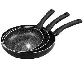 patelnie-zestaw-aluminium-czarny-marmurek-nieprzywieralne-o20-24-28cm