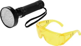 yato-latarka-uv-100-led-okulary
