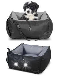 transporter-samochodowy-dla-psa-kota-fotelik-mata-do-samochodu-szary-55cm