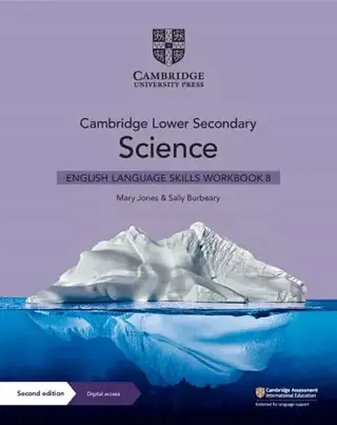 CAMBRIDGE LOWER SECONDARY SCIENCE ENGLISH LANGUAGE SKILLS WORKBOOK 8 WITH DIGITAL ACCESS (1 YEAR) - Mary Jones
