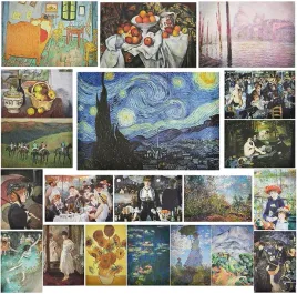 plakaty-scienne-impresjonistyczne-33x483-cm-20-sztuk