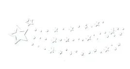 jumrhfan-lustrzane-gwiazdki-naklejki-scienne-akrylowe