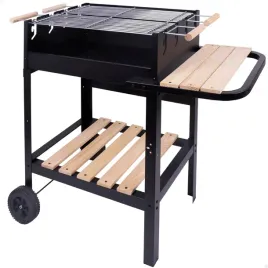 grill-weglowy-na-kolkach-aktive-metal-emaliowany