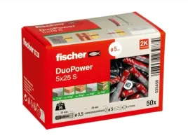 fischer-duopower-5x25-s-mocowanie-uniwersalne-z-wkretem-25szt