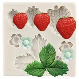 forma-silikonowa-do-fondantu-truskawka-dekoracja-tortow