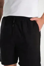 czarne-gladkie-spodenki-len-z-mankietem-i-kieszeniami-xl-5ia