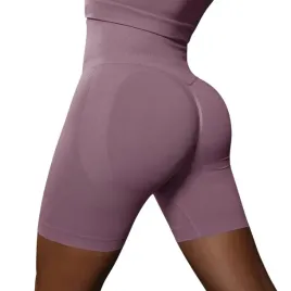 kolarki-damskie-legginsy-krotkie-push-up-gladkie-modelujace-do-cwiczen-l