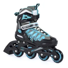 rolki-smj-sport-pw-150n-damskie-turkusowe-41-abec-5-fitness