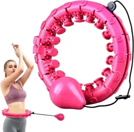 hula-hop-smart-fitness-z-masazerem-obciazeniem-regulowane-rozowe