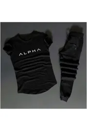 czarny-komplet-dresowy-damski-z-nadrukiem-alpha-krotki-rekaw-xl-5ga