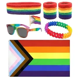zestaw-akcesoriow-pride-rainbow-6-sztuk-opaska-okulary-bransoleta
