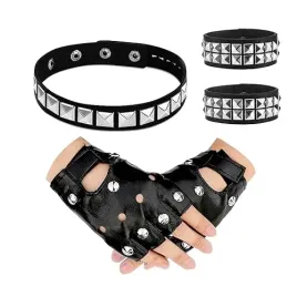 zestaw-akcesoriow-punk-goth-bransoletka-nity-rekawiczki-obroza