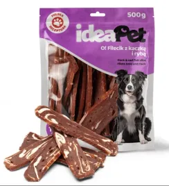 ideapet-fileciki-z-kaczka-i-ryba-500g