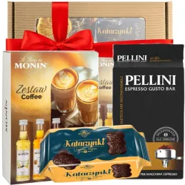 prezentowy-box-kawowy-kawa-ciastka-syropy-monin-prezent-urodziny-gratis