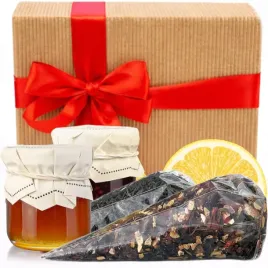 zestaw-prezentowy-box-prezent-herbata-premium-miod-konfitura-kraftowy-kosz