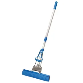 mop-mop-gabkowy-do-mycia-podlog-top-i-kij-teleskopowy-pva-niebieski-27x87cm