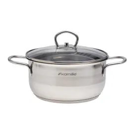 kamille-garnek-tradycyjny-z-pokrywka-ofenbach-ze-stali-nierdzewnej-20cm-3l