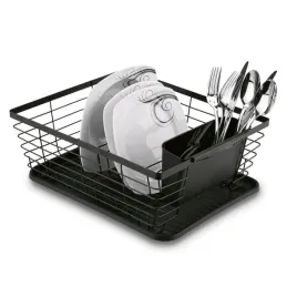 suszarka-do-naczyn-i-sztuccow-z-tacka-i-ociekaczem-36cm-czarna