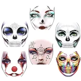 naklejki-na-twarz-kamienie-szlachetne-halloween-6-stylow-dekoracja