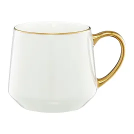kubek-porcelana-ambition-royal-460-ml-bialo-z-zlotym-paskiem-i-uchwytem
