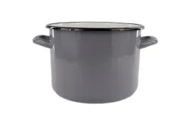 garnek-emaliowany-tradycyjny-szary-elo-pol-6l-22cm-wysoki