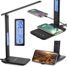 lampka-biurkowa-led-szkolna-usb-zegar-ladowarka-qi