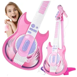 gitara-elektryczna-mikrofon-karaoke-na-statywie-instrument-dla-dzieci-ns