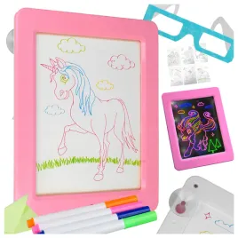 magiczna-tablica-podswietlana-glow-drawing-board-3d-zestaw-artystyczny-led