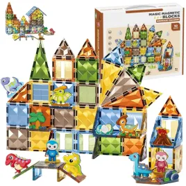 klocki-magnetyczne-duze-konstrukcyjne-dino-magnetic-blocks-zestaw-90-el-ns