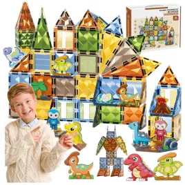 magnetyczne-konstrukcyjne-edukacyjne-xxl-zestaw-dinosaur-paradise-90-el