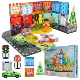 klocki-magnetyczne-konstrukcyjne-3d-2d-dla-dzieci-stem-miasto-city-40-el