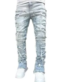 shein-spodnie-jeansowe-meskie-z-przetarciami-rurki-niebieskie-44-1dx