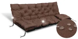 zestaw-poduszka-ogrodowa-150x60x50-cm-na-lawke-hustawke-wodoodporna-brazowa