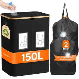 kosz-na-butelki-kaucyjne-zwrotne-2-torby-z-uchwytami-150l-solidny-czarny
