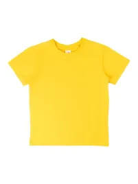 chlopiecy-t-shirt-gladki-zolty-tup-tup