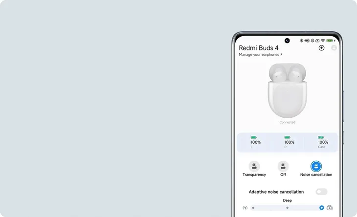 2x-xiaomi-redmi-buds-4-bile-regulacja-glosnosci-nie