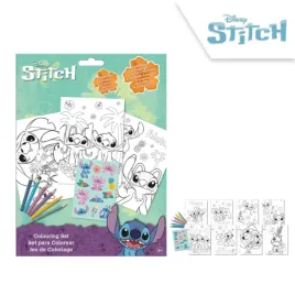 zestaw-do-kolorowania-6-kredek-naklejki-or-lilo-and-stitch-praca-zbiorowa
