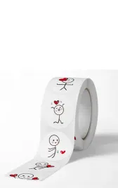 naklejki-milosne-emocje-stickman-serce-etykieta-dekoracyjna-500-szt