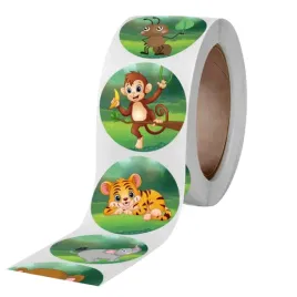 naklejki-zwierzatka-safarii-dzieci-etykieta-dekoracyjna-500-szt