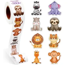 naklejki-zwierzeta-zwierzatka-safarii-etykieta-dekoracyjna-500-szt