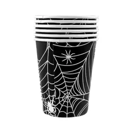 kubeczki-jednorazowe-halloween-pajeczyna-12-szt