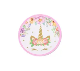 talerzyki-jednorazowe-unicorn-jednorozec-10-szt-18-cm