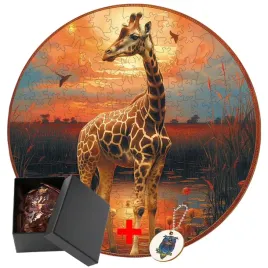 drewniane-puzzle-wooden-puzzle-zyrafa-duzy-format-a3-180-el