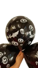 balony-na-halloween-czarne-lateksowe-10-szt