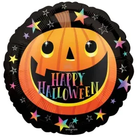 balon-foliowy-dynia-pomaranczowy-czarny-happy-halloween-43-cm