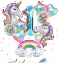 balony-na-1-urodziny-jednorozec-zestaw-10-balonow-foliowych-cyfra-1-70cm