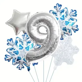 balony-na-9-urodziny-frozen-gwiazdka-zestaw-5-balonow-foliowych-cyfra-9