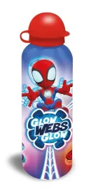 butelka-aluminiowa-bidon-korek-niekapek-spidey-czerwony