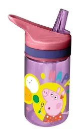 bidon-plastikowy-ze-slomka-korek-niekapek-swinka-peppa-pig-400-ml