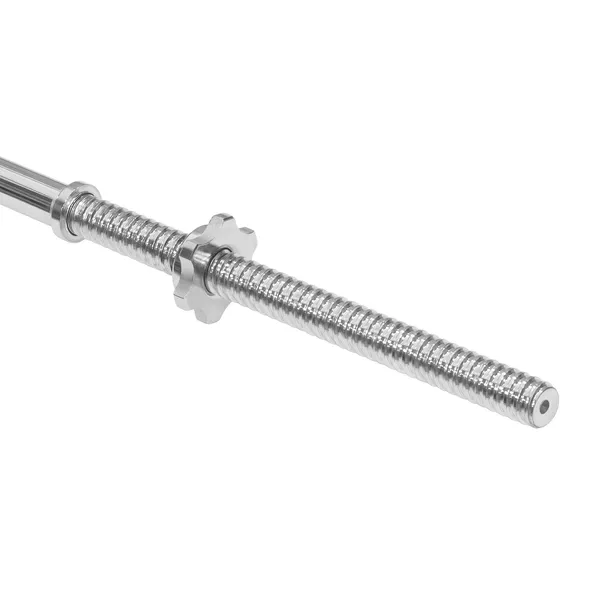 Gryf prosty stalowy chromowany gwintowany zaciski sztanga 180cm 30mm Rebel